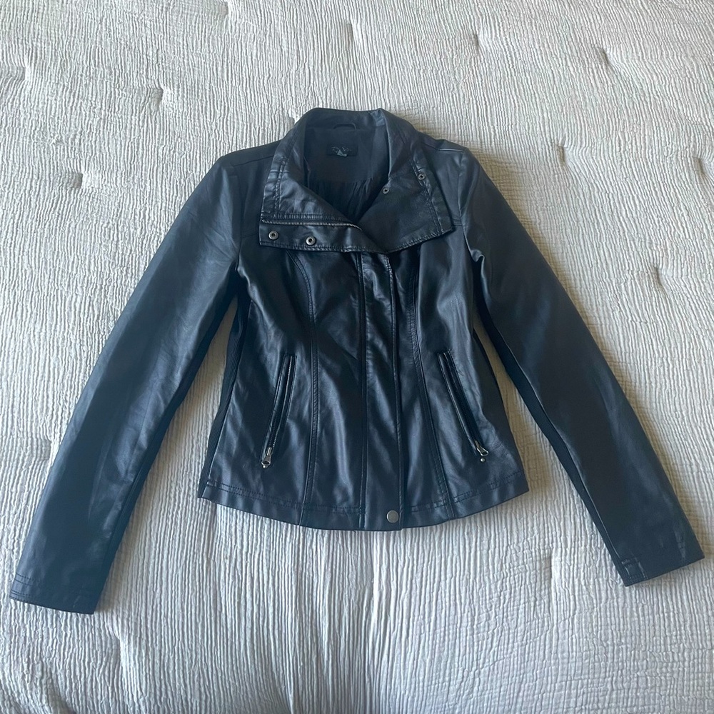 RD Style New Rhonda Faux Leather Jacket